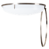 Energetic Lighting FMB Series LED Round Flush Mount, 16", 2100|1800|1600 lumens, 24W|21W|18W, 120V, 2700K|3000K|3500K|4000K|5000K, 90 CRI, Brushed Nickel, Triac Dimming