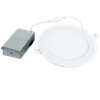 Energetic Lighting E2DLS Series 6" LED Downlight, 12W, 900lm, 120V, 2700K|3000K|3500K|4000K|5000K, 90CRI, White