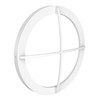 Bkr 14in FIELD-REPLACED Trim - Cross - Wht