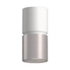 6in X 12inH 2-TONE Cylinder 1/24/30W 3CCT 120-277V DUAL-DIM Wiith Canopy WHITE/BN