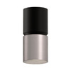 4in X 10inH 2-TONE Cylinder 15/20/25W 3CCT 120-277V DUAL-DIM BLACK/BN