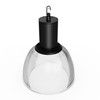 Round Reflector Low Bay 80/100/120W 3CCT Black
