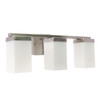 Medium Base M Series Vanity Light 3-LAMP Bn