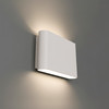 10in X 5.5in H Modern Flat Select UP/DOWN 14/18/24W 3CCT 120-277V TRIAC & 0-10V Bk