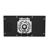 HALF-CYLINDER Wall Pack 24/32/40W 3CCT Select Type 2/3/4 With Photocell Bk image 4