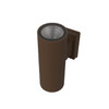 EXCYL Wall Mount Cylinder, 4", Wall Mount Direct, Medium Light Engine, 80+ CRI, Selectable 3000K/3500K/4000K, 0-10V Dimming, Custom Color, Clear Reflector