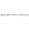 Sunlite 85260-SU Vapor Proof LED Fixture, 4', 25W/38W/50W, 3500K/4000K/5000K, 3500/5400/7000 lm, 120-277V, 0-10V Dimmable, White