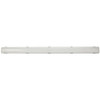 Sunlite 85260-SU Vapor Proof LED Fixture, 4', 25W/38W/50W, 3500K/4000K/5000K, 3500/5400/7000 lm, 120-277V, 0-10V Dimmable, White