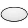 Sunlite 49175-SU 32" Oval Double Band Trim Flush Mount Light Fixture, 35W, 3000lm, 3000K|4000K|5000K, 100-277V, CRI 80, Matte Black