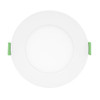 ESL Vision LED Slim Downlight, Wafer Series, Round 4", 9W, 5CCT Selectable 2700K/3000K/3500K/4000K/5000K, White Finish