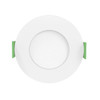 ESL Vision LED Slim Downlight, Wafer Series, Round 3", 6W, 5CCT Selectable 2700K/3000K/3500K/4000K/5000K, White Finish, 120V