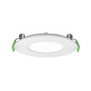 ESL Vision LED Slim Downlight, Wafer Series, Round 3", 6W, 5CCT Selectable 2700K/3000K/3500K/4000K/5000K, White Finish, 120V