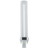 Sunlite PL 2-Pin Single U-Shaped Twin Tube CFL Lamp, 13W, 120V, 3500K, CRI 80, GX23 Base, 720 Lumens, 10,000 Hours, 10-Pack