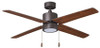 RP Lighting Aldea 1071LED Ceiling Fan, 52" Sweep, 4-Blade, Integrated LED Light Kit, No Pull Chain