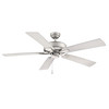 Velbreeze 52" 5-Blade Indoor/Outdoor Ceiling Fan, 120V, Pull Chain Control, Wet Rated
