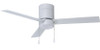 RP Lighting Sabio 3-Blade 42" Sweep Hugger Ceiling Fan, Pull Chain, Integrated LED Light Kit, 120V
