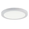 RP Lighting and Fans Edge-lit LED Slim Surface Mount Downlight, 7", White Finish, 16W, 120V, 5CCT