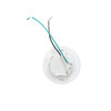 Edge-lit 4" LED Surface Mount Light, White Finish, 3000K, 11W, 120V