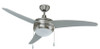 RP Lighting Contempo I Ceiling Fan, 50" Sweep, E26 Socket Base, A19 LED Lamps Included