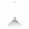 12-Inch 25 Watt LED Integrated Modern Cone Pendant - CCT Adjustable Size