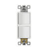 Residential Grade Dual Switch Single Pole 15A