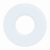 Aluminum Trim White Finish for 1W IN-Ground Round Fixtures