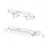 2Ft. Surface Mounting Conversion Yoke, Steel