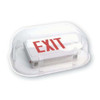 Polycarbonate Vandal Shield for Use with Standard Exit Sign