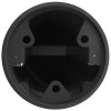 Westgate, Round LED Bollard - BOL-44-R-L-C-MCTP-BK, Dome Top, Louver, Clear Lens, Black Finish, ADJUSTABLE POWER 12~22W & CCT 30K/40K/50K