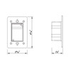 Westgate Manufacturing, LED Step Light, SLEB-12V-27K