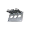 3 Single 1.41” Diameter Receptacle