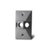1/2-Inch Three-Gang Rectangular Covers