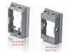 1/2 Inch Four-Outlet Electrical Box Extender image 2