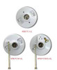 Porcelain E26 Lampholder with Pull Chain image 2