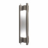 CRE-03 Series Crest Architectural Wall Sconce, Grasp, Silver Finish