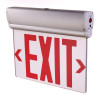 Westgate Manufacturing XT-EL Series, Edgelit LED Exit Sign with Aluminum Housing, XT-EL1RCA-EM