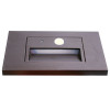 Sophisticated 3 Watt LED Light with Motion Sensor in Oil-Rubbed Bronze
