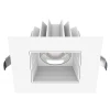 4-Inch Square 15 Watt LED Snap-In Recessed Light - CCT Adjustable