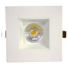 4-Inch Square 15 Watt LED Snap-In Recessed Light - CCT Adjustable