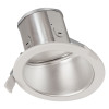 6-Inch 20 Watt Adjustable Color Temperature Recessed LED Light, Haze & White Finish