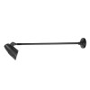 Flood Light Wall-Mounting Arm, 30-Inch, Black