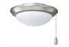 Ceiling Fan Light Kit, Energy Star, Brushed Nickel Finish