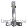 4Ft. 1 1/4in Dia. Aluminum Pipe Cantilever Style Wood Pole Bracket