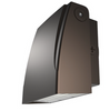 HONYA Lighting, Adjustable Full Cut-Off Wall Pack, 80W/60W/45W Selectable, 3000K-4000K-5000K CCT, Dark Bronze