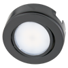 120V Dimmable Puck Light, 3000K CCT, Black
