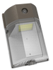 Mini LED Wallpack with Built-in Photocell, 15W or 25W