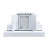 CREA Series Square Trim Model 56, Multi Color Temperature & Multi Power/Wattage (Selectable), White Finish