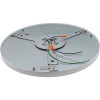Flush Mount Light, 20" Diameter, Multi Color Temperature (Selectable), 40W, 120V, 2800LM, UGR<19 Low-Glare