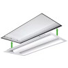 Premium High-Lumen Retrofit Troffer, 2x2, Multi CCT & Power Adjustable