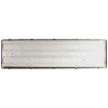 LLVT Series 4FT 100W Multi-Color Temperature Dimmable LED Fixture, Grey Finish